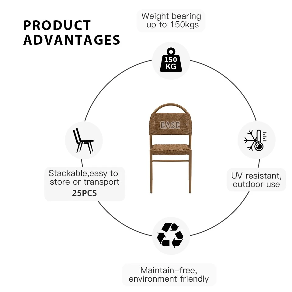 China Garden Chairs Outdoor Dining Chairs Manufacturers, Suppliers, Factory
